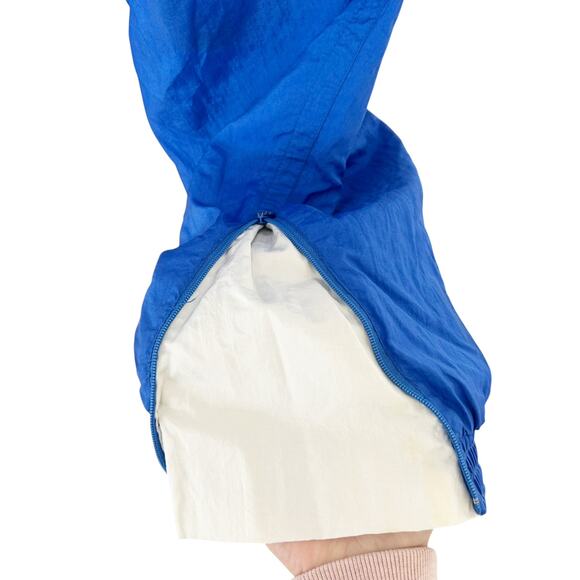 Vintage Nike Elite Blue Nylon Windbreaker Track Pants Sz M - Picture 4 of 5